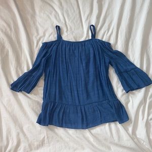 Off the shoulder blouse